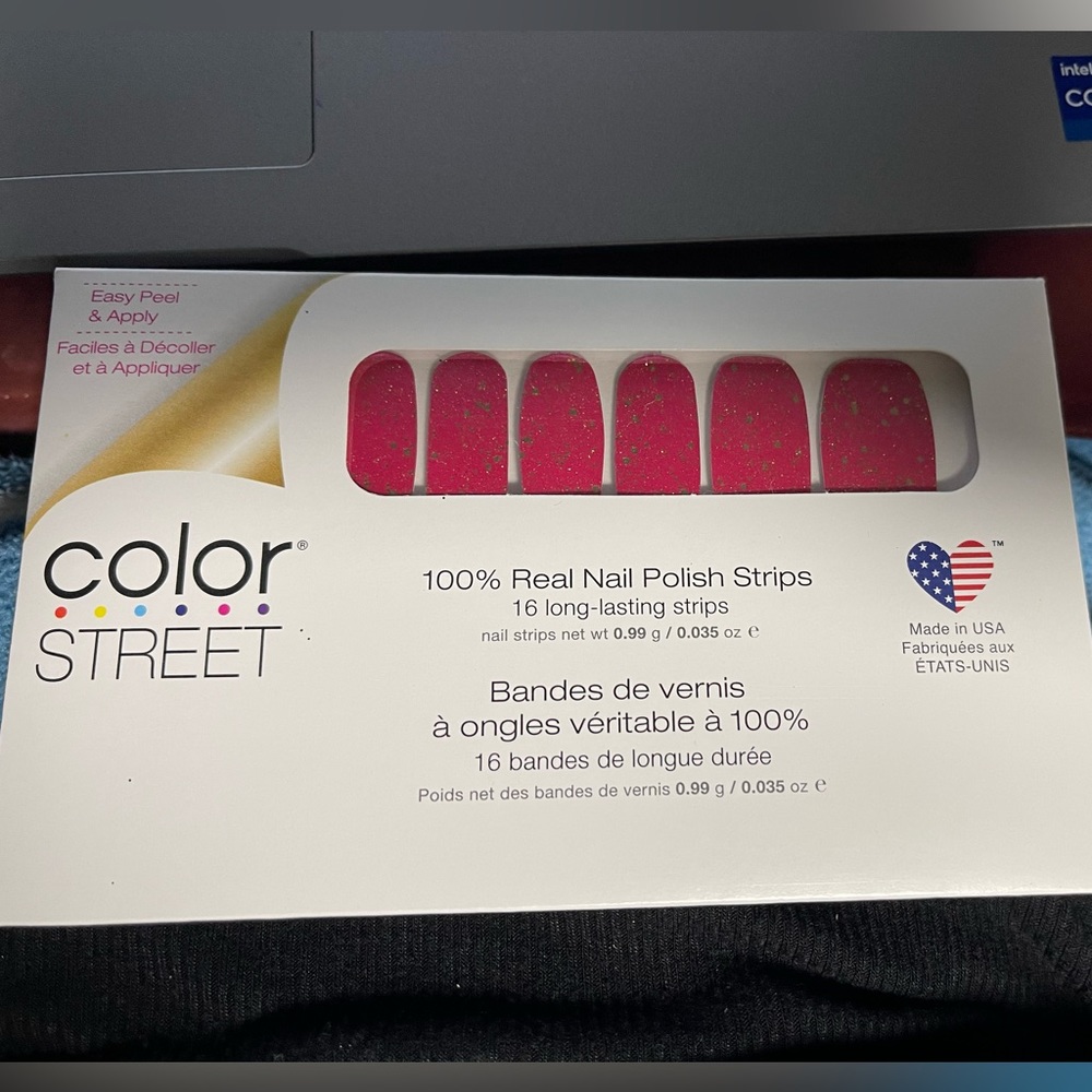 Colorstreet Nail Strips - Cran-apple Spritz - New in Package